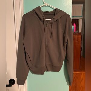 Nuuds- Waffle Zip Up Hoodie